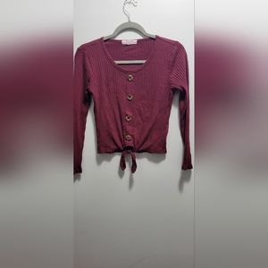 Long Sleeve crop top